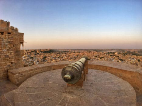 Rajasthan Guide - Jaisalmer-cannon